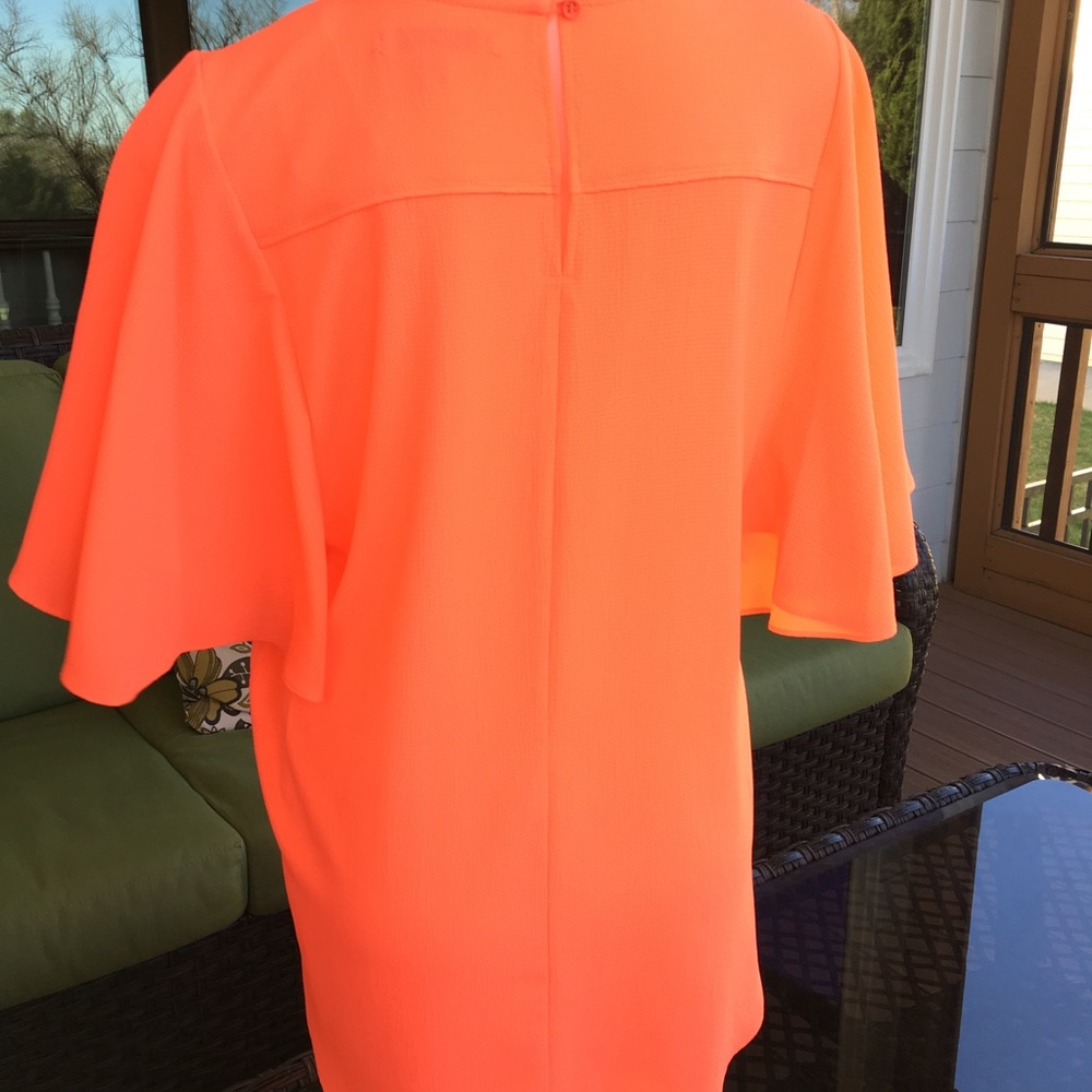 Nwot Gibson & Latimer Blouse With Flutter Sleeves… - image 4